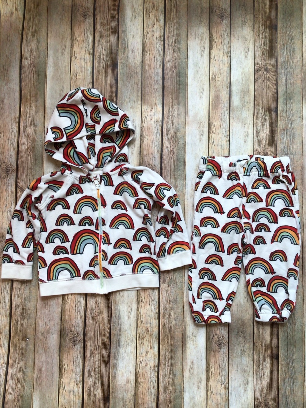Stella McCartney Rainbow Tracksuit Jogger Set